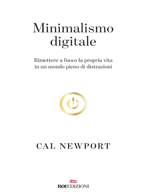 Title details for Minimalismo digitale by Cal Newport - Available